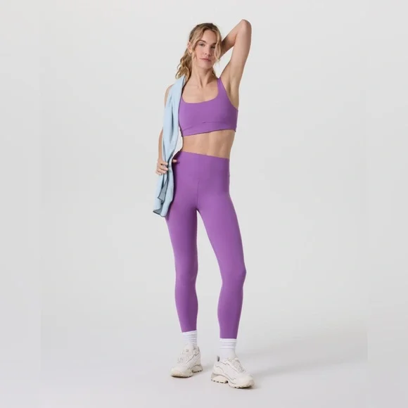 Vuori All The Form Leggings BRIGHT VIOLET VW4130 Size Medium - Picture 6 of 9